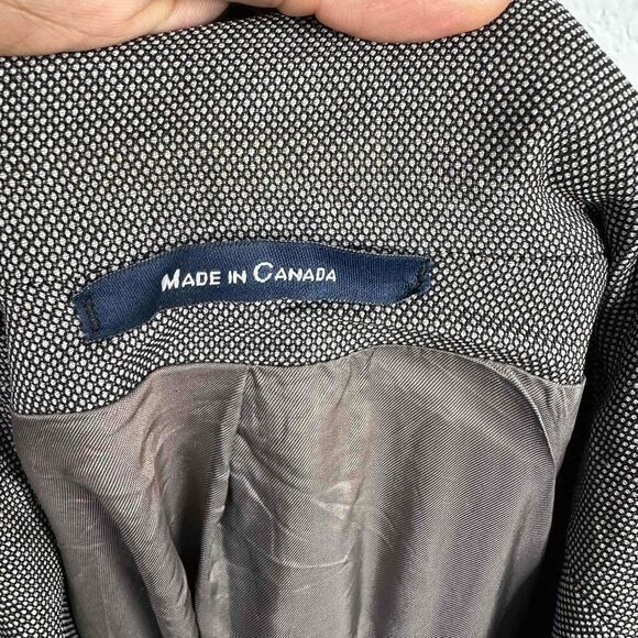 Ralph Lauren Blazer Men's Size 40R Gray Shepard Check Wool Cashmere Blend Jacket - Picture 10 of 10